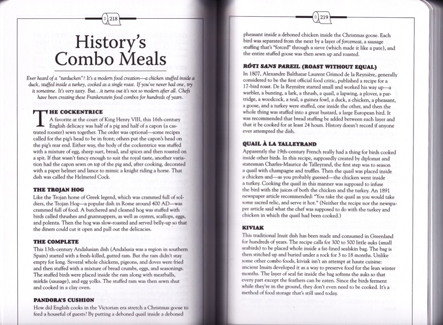 History's Combos
